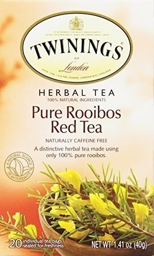TWINING TEA TEA AFRICAN RED ROOBIOS, 20 BG, PK- 6