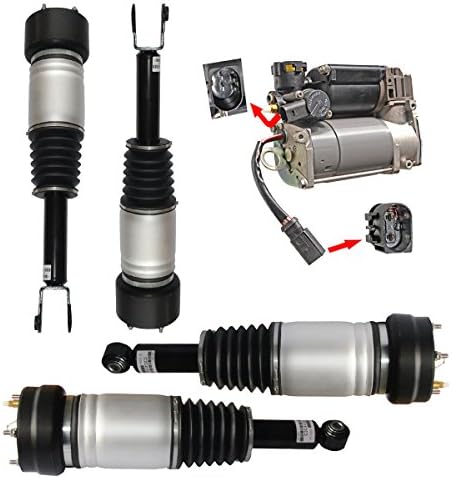 Air shock Strut Front + Rear & Compressor Pump Kits C2C41349, C2C41347, C2C41339, C2C39763, 2W933C098EC