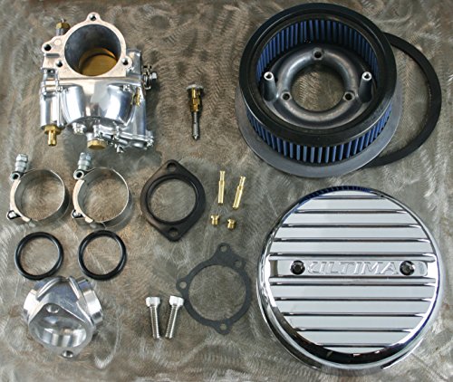Ultima Complete R2 Carburetor Kit for Shovelhead Motors w/stock height Cylinders, O-ring style