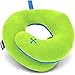 BCOZZY Kids Chin Supporting Travel Pillow- Keeps The Child's Head from Bobbing up and Down in Car Rides- Comfortably Supports The Head, Neck and Chin in Any Sitting Position. Child Size, Green primary