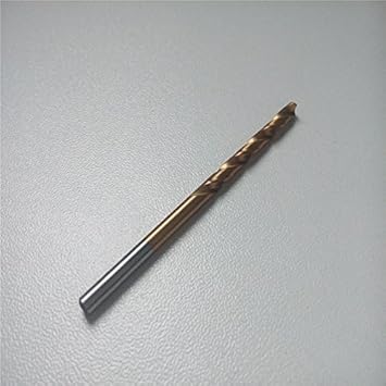 Generic 8pcs 4 point 1mm : High speed steel twist drill bit stainless steel twist drill bit Titanium diameter 3-4.9mm for Hand drill