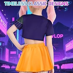 HIDLY Cute Halloween Demon Costumes Pop Singer