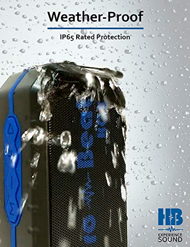 Portable Waterproof Bluetooth Shower Speaker - HB BeatBox - Wireless Shockproof Dustproof Weatherpro - //coolthings.us