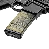 GunSkins AR-15 Mag Skin Camouflage Kit DIY Vinyl Magazine Wrap - Singles (GS Don't Tread On Me)