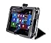 ProCase Cover for HP Stream 7 Case - Tri-Fold Book Folio Case Exclusive for HP Stream 7 5702 Tablet, Built-in Stand, with Hand Strap, Bonus procase Stylus -Black