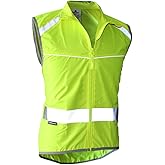 Salzmann High Visibility Cycling Vest | Reflective Cycling Gilet | Made with 3M Scotchlite