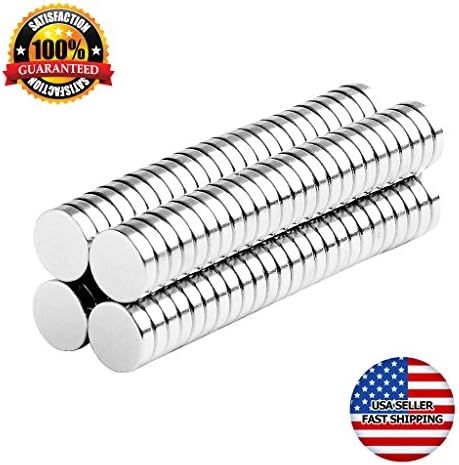 Universal Fastener Decorative Miniature Holder Warhammer 40K Small Round Disc Magnets (500 Pack)
