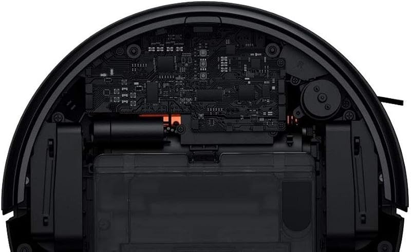 Xiaomi Mi Robot Vacuum Cleaner Mop Pro, poder de sucção 2100Pa autonomia 110min 180m², deteção de obstáculos, planeamento de rotas, paredes virtuais, comando de voz e através da aplicação - Preto