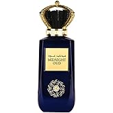 Ard Al Zaafaran Midnight Oud Eau De Parfum Spray for Unisex, 3.4 Ounce