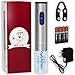 Electric Wine Opener with Charger and Batteries Wine Lover Gift Set - Thanksgiving Christmas New Year Cordless Kit with Batteries and Foil Cutter G103