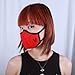 Vogmask Dark Red N99 / Large (over 120 lbs)