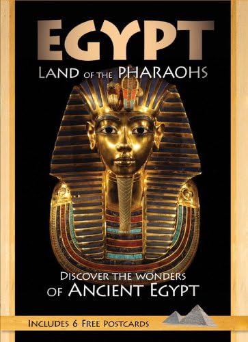 Egypt - Land Of The Pharoahs: Discover the Wonders of Ancient Egypt; Includes 6 FREE Postcards (Book and Print Packs)