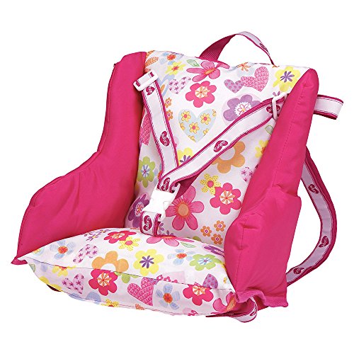 Adora Doll Accessories 3-in-1 Stroller, Car Seat, Back Pack Carrier, Perfect for Kids 3 years & up