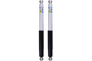 TrendsAuto Set of Rear 5100 Shocks fits 2019-2025 Silverado/Sierra 1500 with 0-1" Rear Lift & Trail Boss / AT4 Off Road Package | Includes TrendsAuto Decal