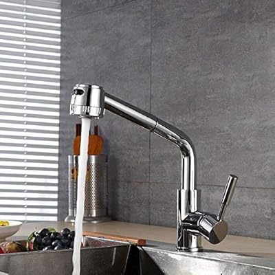 Kitchen Faucet Lead Free Copper Splash Shower Head 360