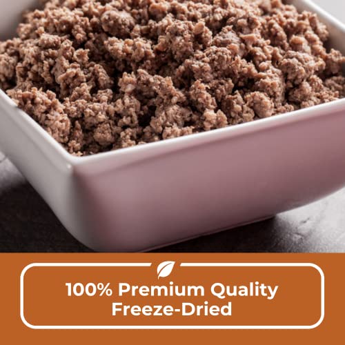 Nutristore Freeze Dried Ground Beef PreCooked Hamburger Meat for