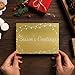 24 Premium Christmas Cards - Fancy Gold Foil Christmas Cards in 24 Elegant Gold Designs (12 Black & Gold Christmas Cards, 12 White & Gold Christmas Cards) Elegant Holiday Cards - 4 x 6 inches