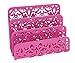 EasyPAG Desk Letter Sorter 3 Upright,2 Set (Pink)