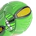 NDJK Flying UFO Flat Throw Disc Ball With LED Light Soft Kids Outdoor Game(Green)