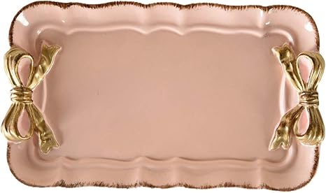Amazon ｐｒｉｎｃｅｓｓリボンレクタントレーｐｋ ｍ ロココ調 ｒｏｃｏｃｏ アンティーク調 ヨーロピアン クラシック インテリア雑貨 小物入れ トレイ エレガント おしゃれ かわいい 姫系 プリンセス デザイン Yts 3546 Pk 置物 オブジェ オンライン通販