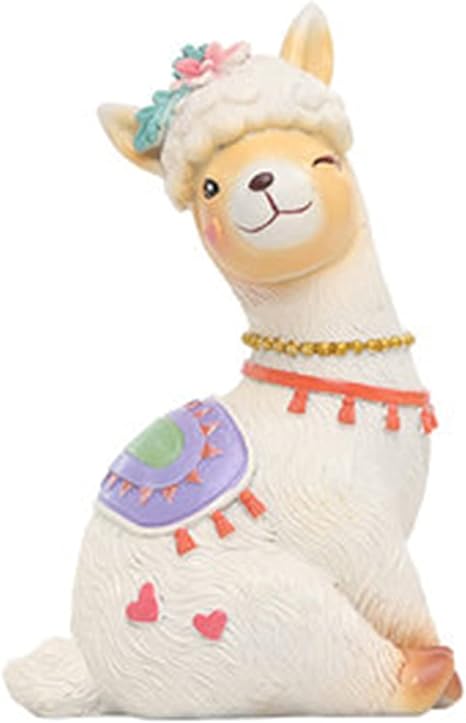 Amazon アラビアンスタイルのアルパカのオーナメント かわいいデスクトップの装飾 絶妙なギフト Color D インテリア オンライン通販