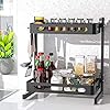SOLEDI-Spice-Rack-Organiser-for-Countertop-Stainless-Steel-Kitchen-Countertop-Storage-Rack-Sturdy-and-Durable-Maximize-Kitchen-Space-Easy-to-Assemble-2-Tier SOLEDI Spice Rack Organiser for Countertop, Stainless Steel Kitchen Countertop Storage Rack, Sturdy and Durable…