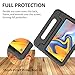 BMOUO Kids Case for Samsung Galaxy Tab A 8.0 2018 SM-T387, Shockproof Light Weight Protective Handle Stand Kids Case for Galaxy Tab A 8.0 Inch 2018 Release SM-T387 - Black