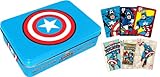 Aquarius Captain America Playing Card Tin
