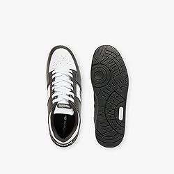 Lacoste Mens Court Cage Sneaker, DK GRN/WHT, 7.5