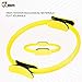 JBM 13 Inch Pilates Ring Fitness Ring, Exercise Yoga Pilates Magic Circle with Dual Grip Handles for Fitness Training