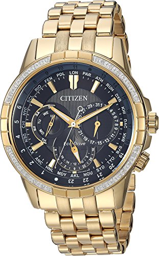 Citizen Watches Men's BU2082-56E Eco-Drive Gold-Tone One Size