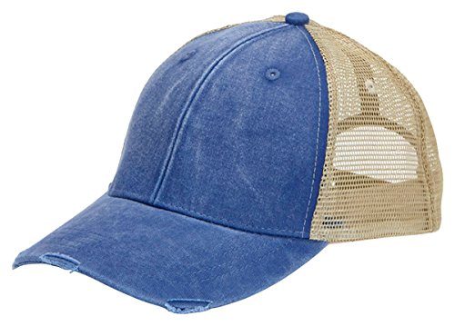 Adams Ollie Pigment Dyed Cap (Royal_Tan) (One)
