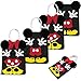 Min Micky Minie Mouse Party Supplies Bags - Paper Treat Candy Gift Bags for Kids Birthday Party -12 Piece