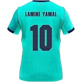Lamine Yamal Men&rsquo;s Soccer Jersey 2026/27 Fan Version Short Sleeve Shirt for Game Day, Training, or Casual Wear
