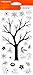 Fiskars 4x8 Inch Clear Stamps, Build-a-Tree