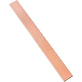 YIIFANNR 99.98% Copper Flat Bar 1/8" x 0.8" x 8 (1pcs,3 * 20 * 204mm) | Copper Bus Bar Stock, High malleability, bendable and formable, Copper Bar Stock for DIY Crafts