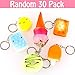 30 Pack Squishies Slow Rising Awesome Squishy Toy Silly Kawaii in Shapes of Food Cake Strawberry Peach Various Sizes No Scent_Random Selected 30 PCs