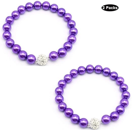 Amazon Com Boseny Curtain Tiebacks Magnetic 2 Pack Pearl Beaded