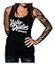 Harley-Davidson Women's Yesterday H-D Script Scoop Sleeveless Tank Top, Black