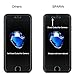 SPARIN [2 Pack] iPhone 7 Screen Protector, [New Version] [Full Coverage for Display Screen] [3D Touch Compatible] [Curved Edge] Tempered Glass Screen Protector for iPhone 7, iPhone 6S / 6, 4.7 Inch