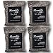 Ramble Lane 4 Pack 200g Naturally Activated Bamboo Charcoal Air Freshener Bags. Lasts 2 Years.