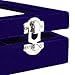 Pasutewel Earring Storage Case 7 Slots Ring Velvet Display Case Box Earring Ring Organizer Velvet Jewelry Tray Cufflink Storage Showcase with Clear Glass Lid Blue