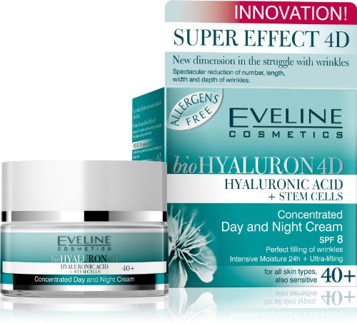 bioHyaluron Concentrated Face Day and Night Cream 40+ for All Skin Types, Also Sensitive 50 ml