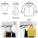 12 PCS Travel Hangers Cruise Ship Essentials Portable Folding Clothes Hangers Travel Accessories Foldable Clothes Drying Rack (Black)