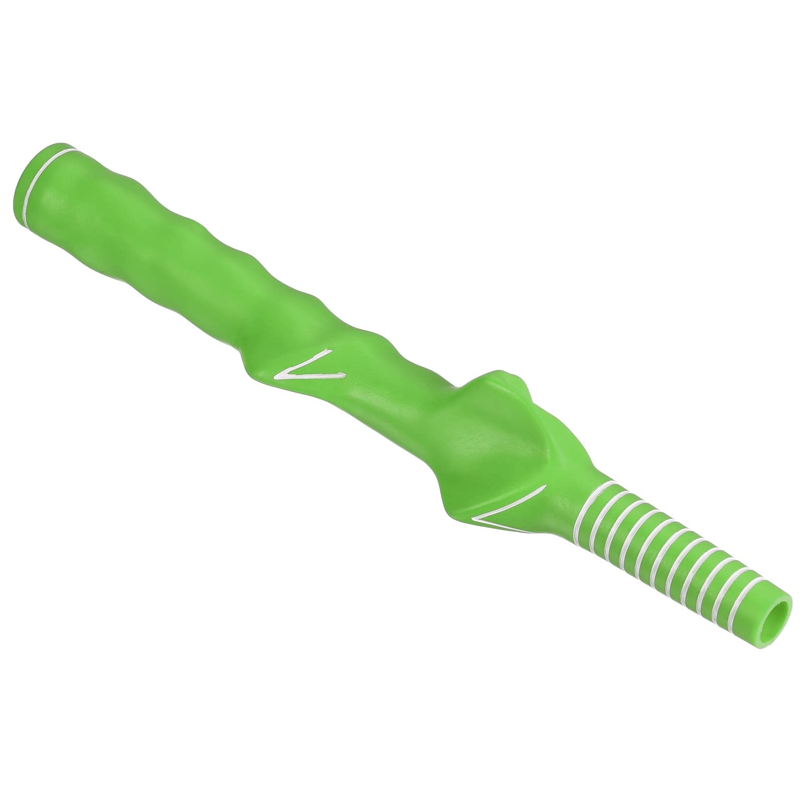 PATIKIL Golf Club Training Grip, 1 Pack Right Handed Teaching Practice Swing Non-Slip Auxiliary Aid Correction for Golf Trainer Beginner, Green
