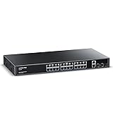 24 Port Gigabit PoE Switch,AUMOX PRO 28 Port PoE