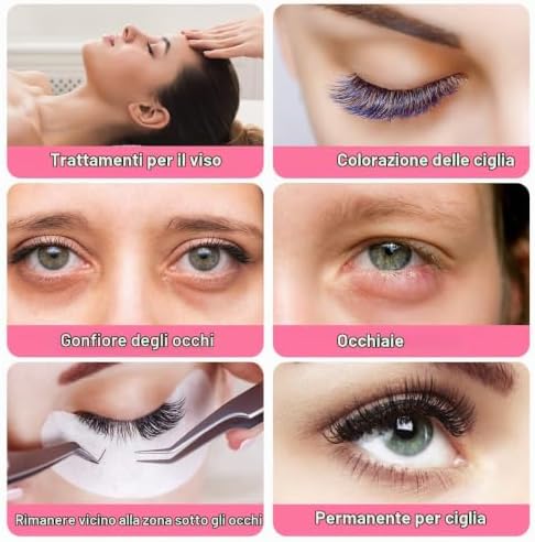 Patch Occhi Extension, 50 Paia Occhi da Ciglia Finte Eye Gel Patches Eye Pads con 10 Scovolino Ciglia, Patch Occhi Trucco Patch Ciglia per Extension Ciglia e Pro Salon Eye Mask Beauty Tool