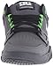 DC Men's Stag 2 Skate Shoe, Black/Dark Shadow/Green, 6 M US