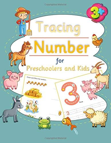 Tracing Number for Preschoolers and Kids: Tracing Number and workbook for child Ages 3-5 Paperback – 27 Sep 2018