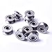 Atoplee 20pcs 624vv V Groove Sealed Ball Bearings 4 X 13 X 6mm,V Groove 1.5mm Deep